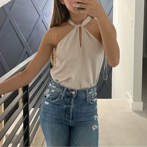 Abercrombie & Fitch Satin Bodysuit